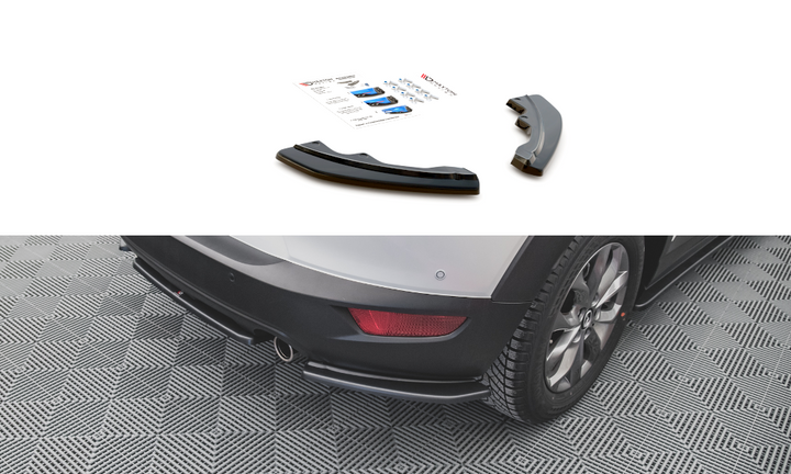 REAR SIDE SPLITTERS FOR MAZDA CX-3