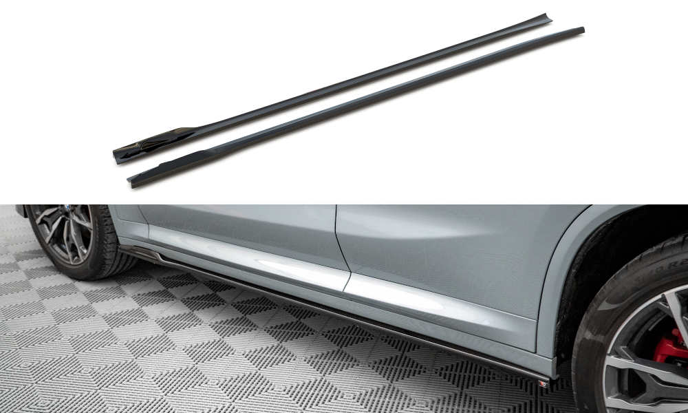 SIDE SKIRTS DIFFUSERS BMW X4 M-PACK G02 FACELIFT