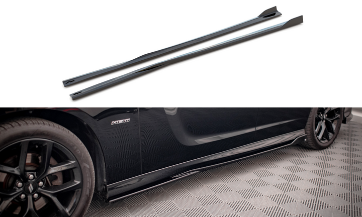 SIDE SKIRTS DIFFUSERS DODGE CHARGER SRT MK7 FACELIFT