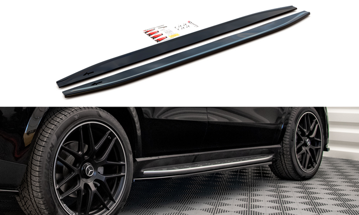 SIDE SKIRTS DIFFUSERS MERCEDES-AMG / AMG-LINE GLE COUPE / SUV C167 / W167