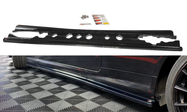 SIDE SKIRTS DIFFUSERS MERCEDES-BENZ E-CLASS W207 COUPE AMG-LINE