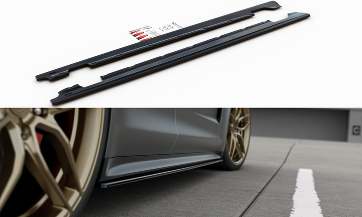 SIDE SKIRTS DIFFUSERS PORSCHE PANAMERA TURBO / GTS 971