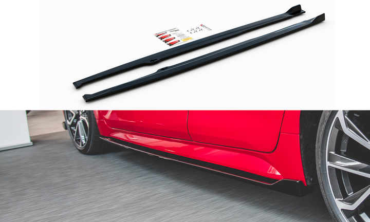 SIDE SKIRTS DIFFUSERS TOYOTA COROLLA XII HATCHBACK