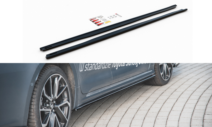 SIDE SKIRTS DIFFUSERS TOYOTA COROLLA XII SEDAN