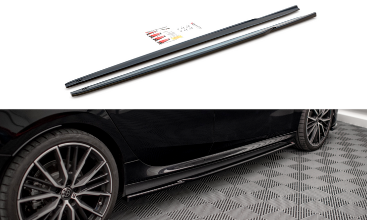 SIDE SKIRTS DIFFUSERS V.1 BMW 2 GRAN COUPE M-PACK F44