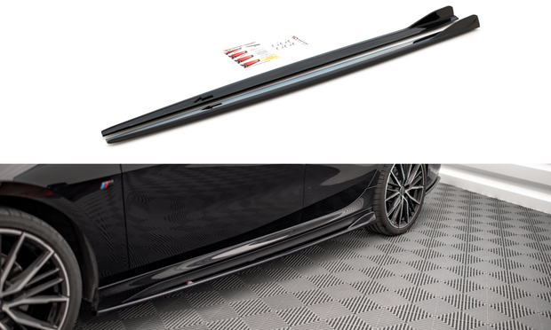 SIDE SKIRTS DIFFUSERS V.2 BMW 2 GRAN COUPE M-PACK F44