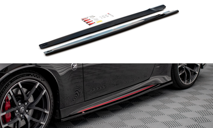 SIDE SKIRTS DIFFUSERS V.2 NISSAN 370Z NISMO FACELIFT