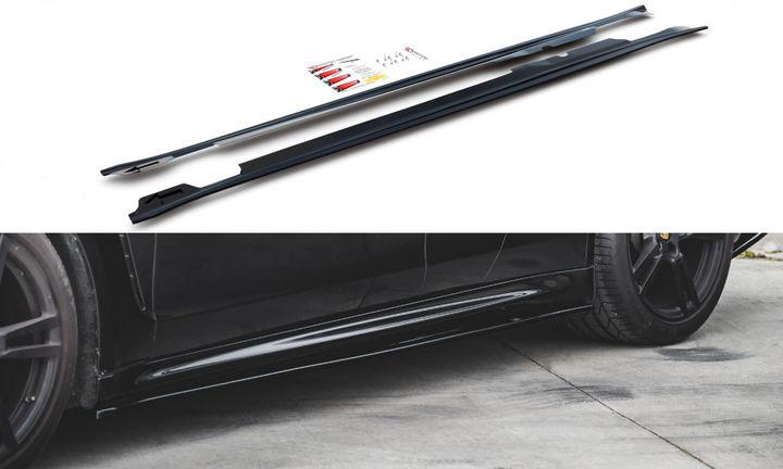 SIDE SKIRTS DIFFUSERS V.2 PORSCHE PANAMERA TURBO 970 FACELIFT