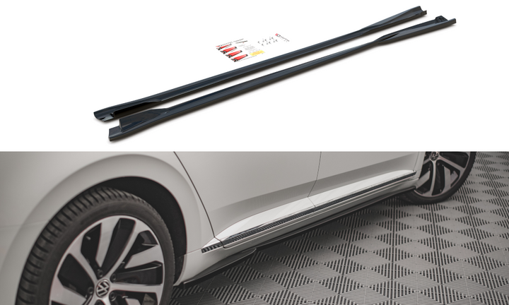 SIDE SKIRTS DIFFUSERS VOLKSWAGEN ARTEON R-LINE FACELIFT