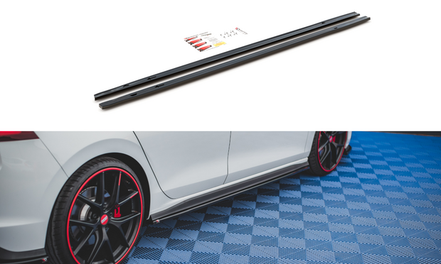SIDE SKIRTS DIFFUSERS VOLKSWAGEN GOLF 8 GTI / GTI CLUBSPORT / R-LINE