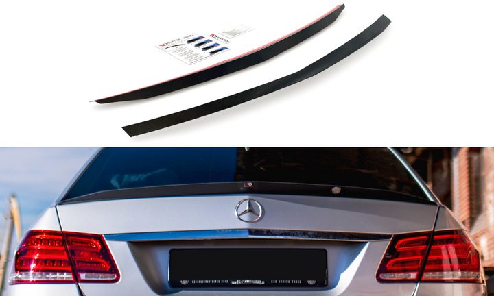 SPOILER CAP MERCEDES-BENZ E63 AMG SEDAN W212 FACELIFT