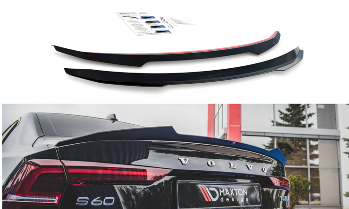 SPOILER CAP VOLVO S60 R-DESIGN MK3