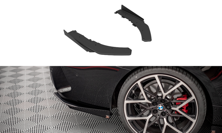 STREET PRO REAR SIDE SPLITTERS + FLAPS BMW 4 M-PACK G22