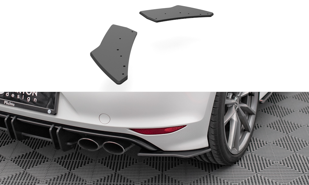 STREET PRO REAR SIDE SPLITTERS VOLKSWAGEN GOLF R MK7 – Maxton Design USA