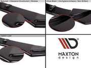 CENTRAL REAR SPLITTER (WITH VERTICAL BARS) BMW X6 M-PACK F16