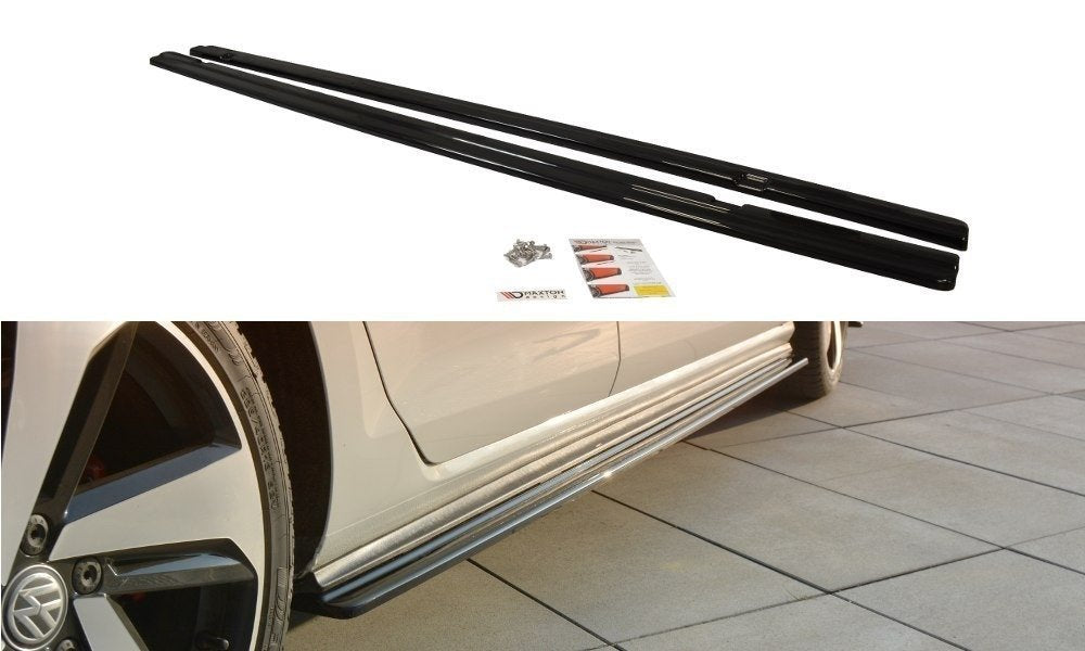 SIDE SKIRTS DIFFUSERS VW GOLF VII GTI PREFACE/FACELIFT