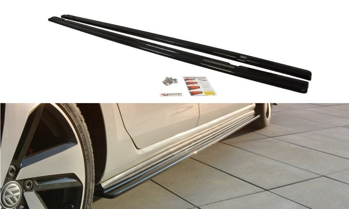 SIDE SKIRTS DIFFUSERS VW GOLF VII GTI PREFACE/FACELIFT